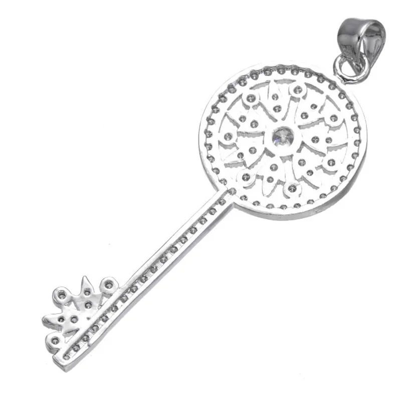 Фирменный Роскошный кулон JINSE из розового золота/родия/золотого покрытия с