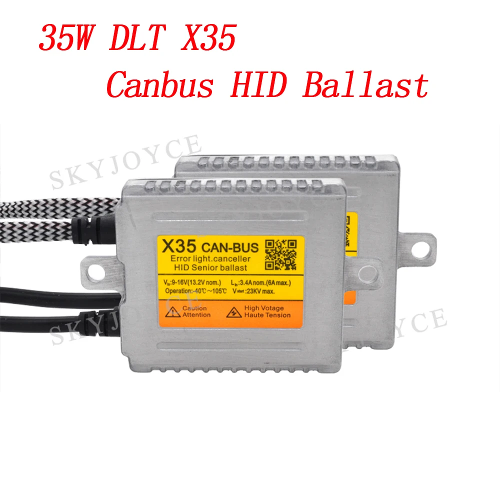 Премиум 35 Вт Canbus комплект ксеноновых передних фар DLT X35 HID балласт 35 Вт HeartRay Xenon H1 H7 H11 HB3 HB4 D2H Canbus Быстрый Яркий HID комплект