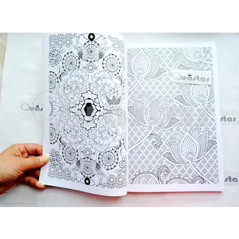 100 страниц Мандала раскраска для детей взрослые &quotАнтистресс&quot художественная