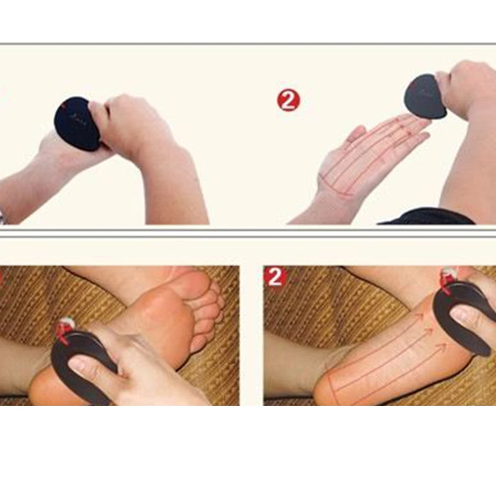 Китайский массаж терапия ТРИГГЕРНАЯ точка лечения агата скребком гуаша доска