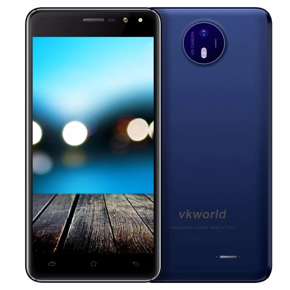 Оригинал VKworld F2 3 Г Мобильные Телефоны Android 6.0 2 ГБ RAM 16 ROM Quad Core Смартфон 8MP Камера Dual