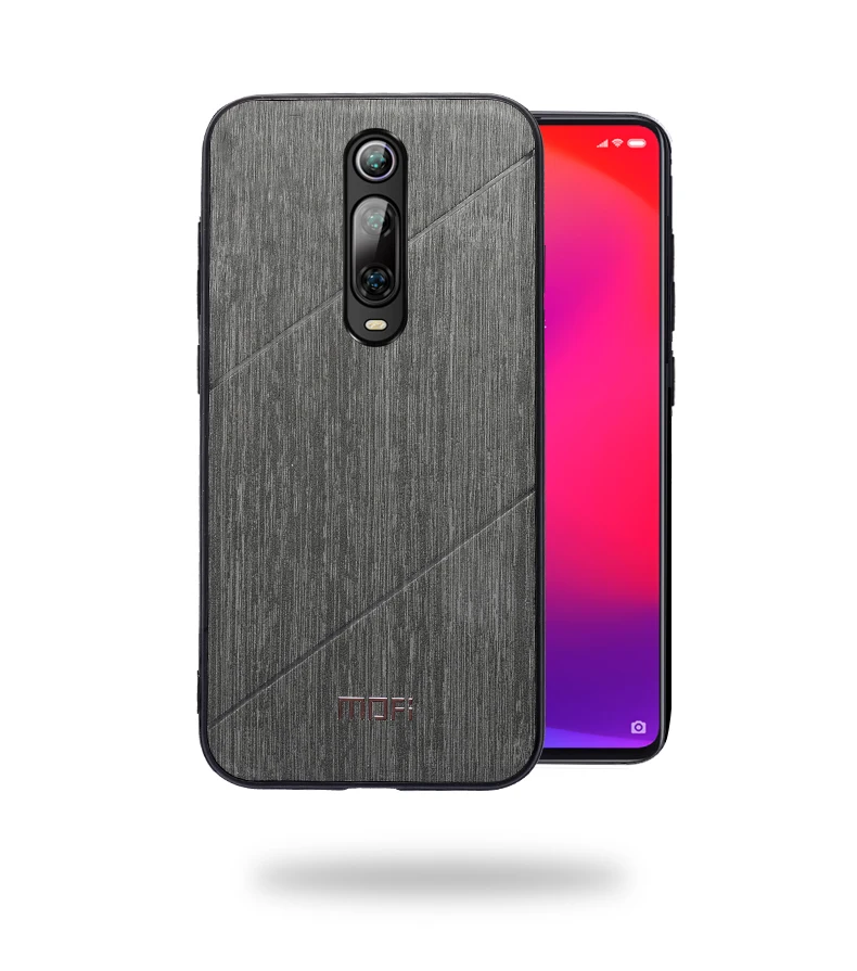 Для xiaomi mi 9t чехол Обложка на заднюю панель из искусственной кожи силиконовый чехол в деловом стиле fundas MOFi global mi 9t pro защитный чехол s