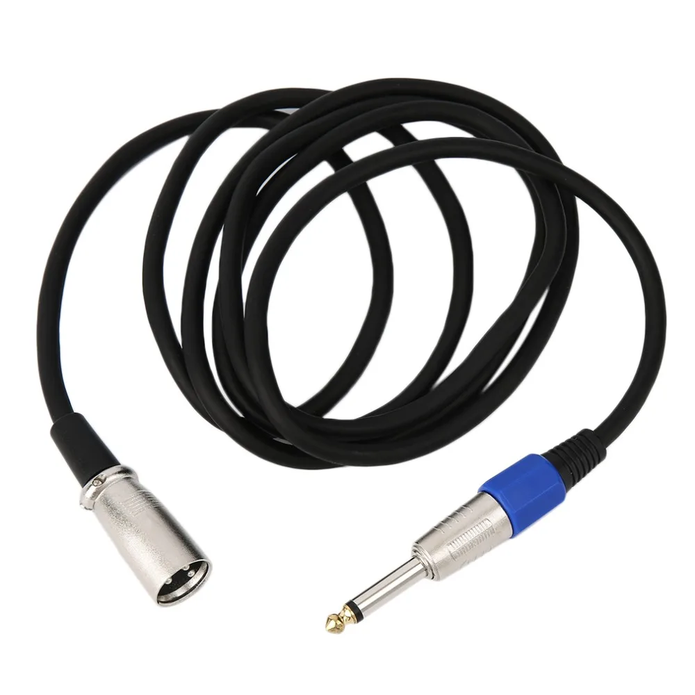 2 м/3 м/5 м/10 м XLR 3-контактный разъем для 1/4 &quot6 35 мм моно-штекер микрофонный кабель |