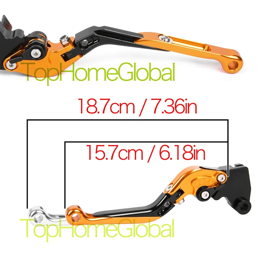 

For Honda RC51/RVT1000R/ VTR1000 SP1/SP2 2000 - 2006 Foldable Extendable Brake Clutch Levers CNC Folding Extending 01 02 03 04