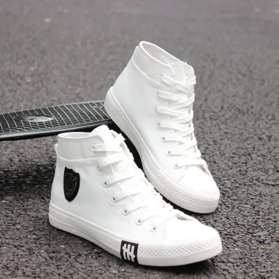 SZSGCN414 Новая мужская повседневная обувь дышащие черные туфли с высоким верхом на