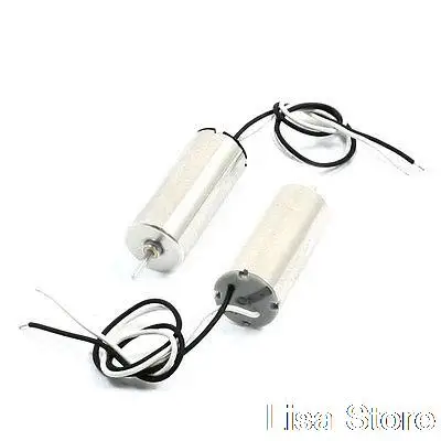 2 шт. DC3.7V 32000 об/мин высокий крутящий момент 716 7x16 мм 0,8 мм вал RC самолет Магнитный полый двигатель чашки