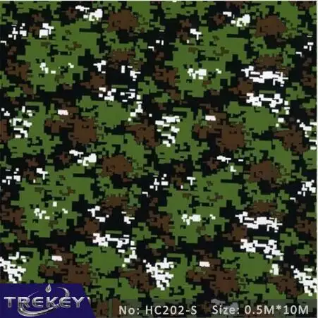 0.5 м* 10 м военные цифровой камуфляж трансферная печать пленки, Гидрографическая Фильм, гидро погружения фильм для Аква с принтом HC200S - Цвет: HC202S