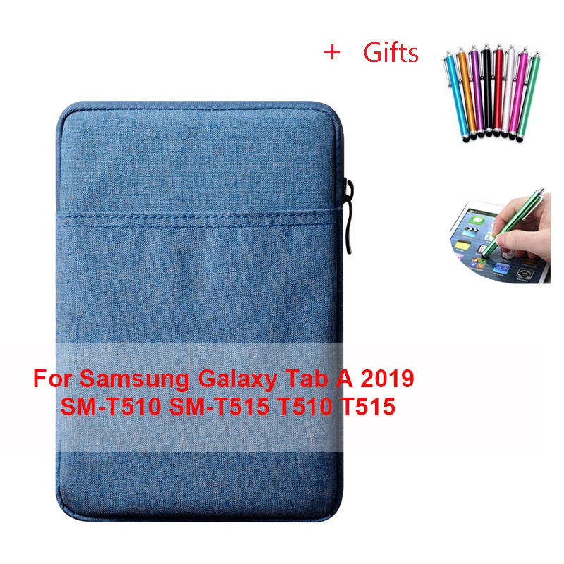 lan Чехол-сумка для samsung Galaxy Tab A 10,1 Wifi SM-T510 SM-T515 SM T510 T515 защитный экран для планшета чехол+ бесплатные подарки - Цвет: lan