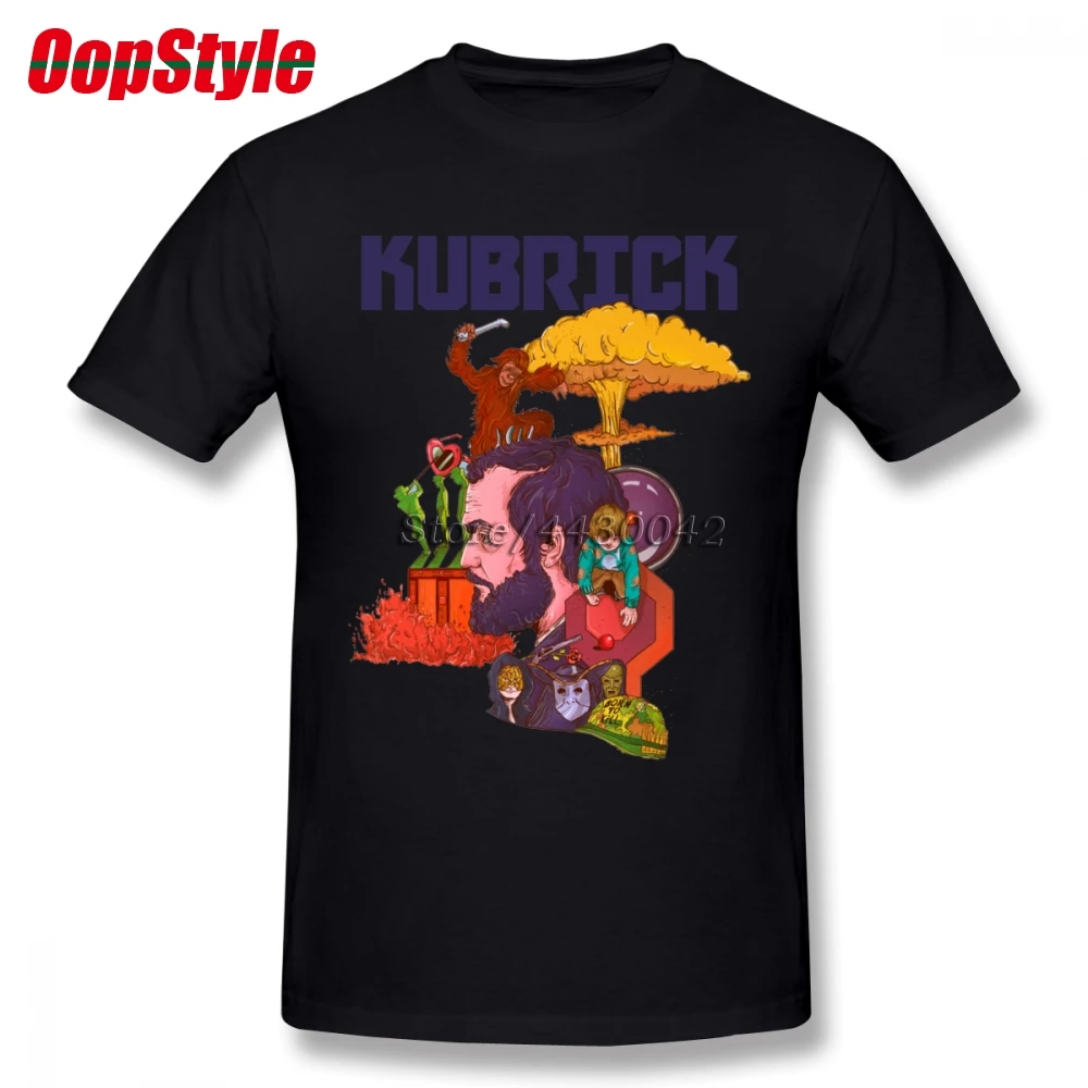 Мужская хлопковая футболка Mind Of Stanley Kubrick большие размеры 4XL 5XL 6XL Camiseta | одежда