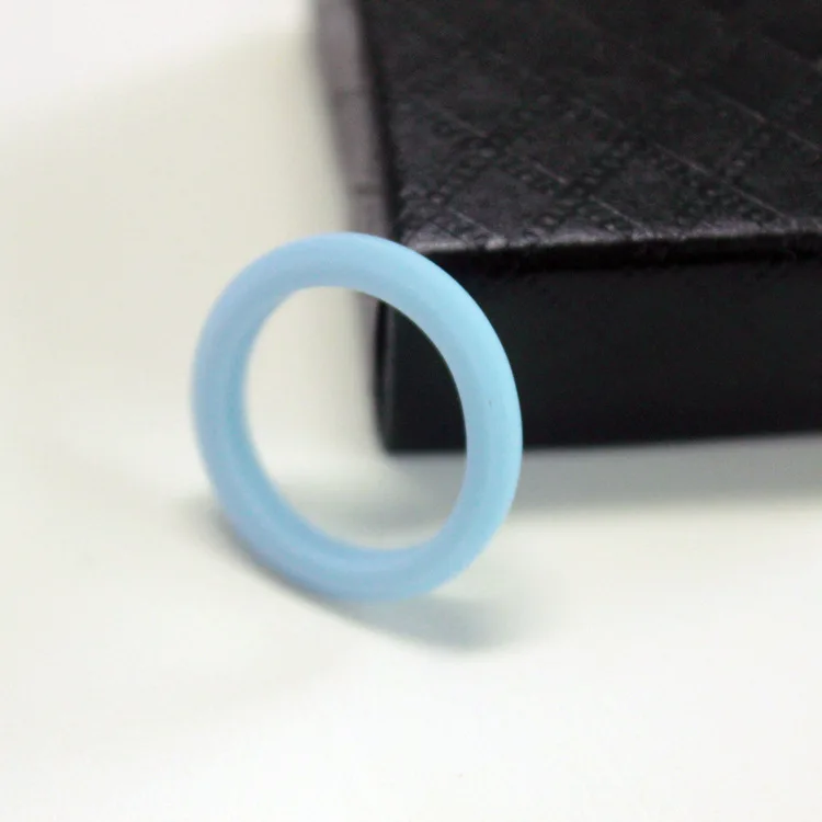 AISHANGNI 5pc/set 3mm Size 4-8 Food Grade FDA Silicone Ring Set Hypoallergenic Flexible Sports Rubber Finger Rings For Women | Украшения и
