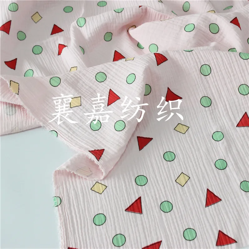 

Cotton Crepe, Bubble Gauze, Infant, Double Layer Gauze, Pajama Fabric Flower
