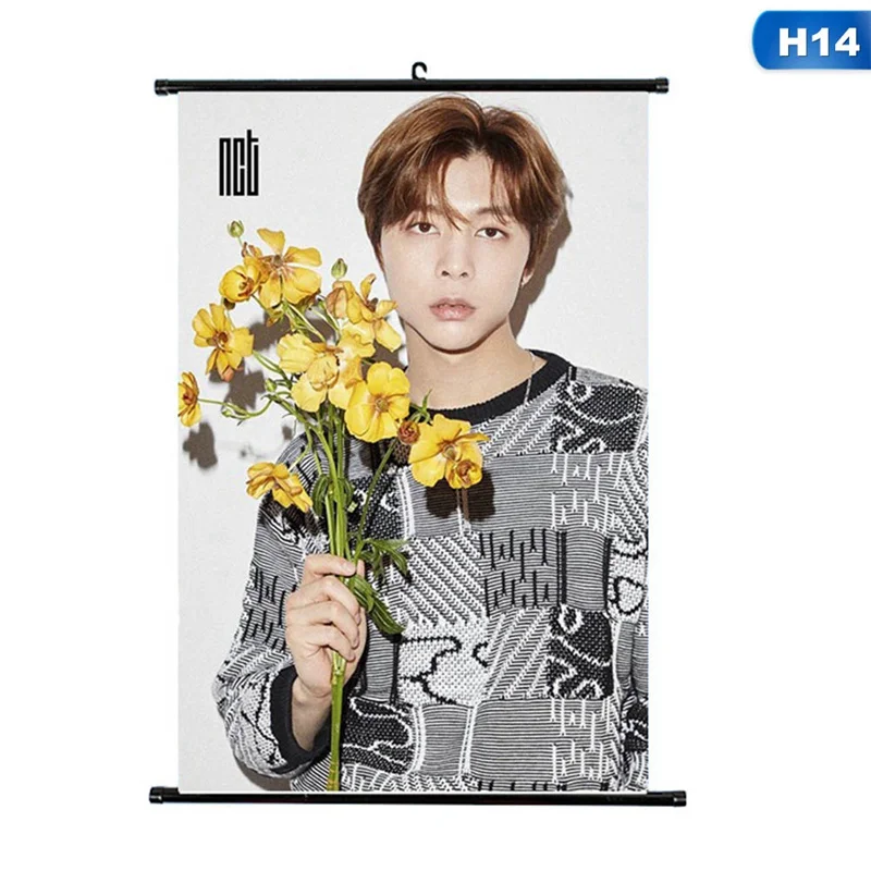 NCT Kpop Группа фото плакат крафт-бумага/Декор стены/Бар плакат/декоративная живопись/Ретро плакат - Цвет: OSS6229H14