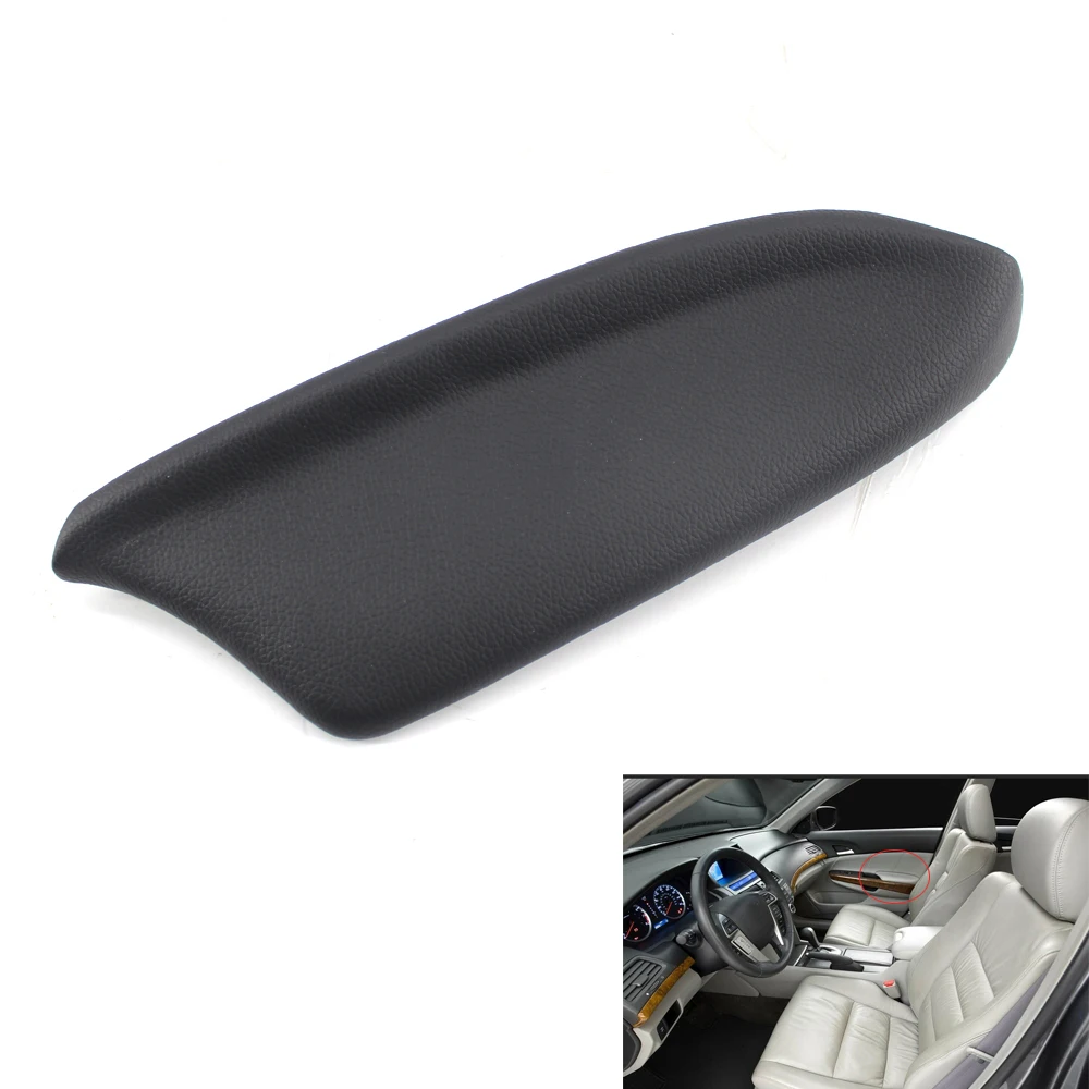 Правая Боковая дверь панель подлокотник кожа Подходит для Honda Accord 2008-2012 2009 Черный 4 Двери Седан