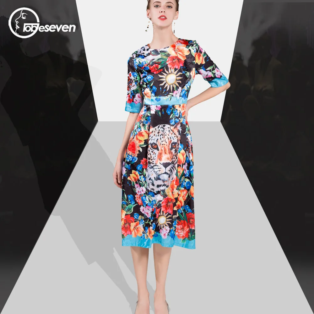 2017 европейские Осенние новых женское платье Костюмы Высокое качество Половина