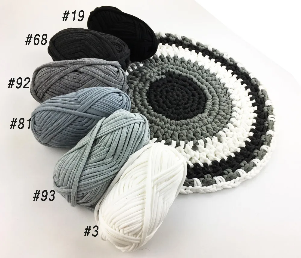 Горячая черная и белая серия причудливая пряжа 100% полиэстер Мягкая ткань из