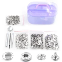 100 sets lot metal snap tool fastener buttons rivet t8 t5 t3 snaps jacket buttons clothing accessories sewing repair snaps