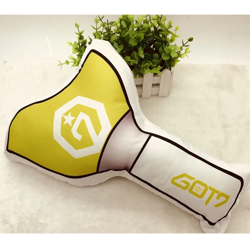 Kpop плюшевая подушка EXO GOT7 TWICE WANAN ONE Stick лампа длинная хлопковая игрушки Подарки 40