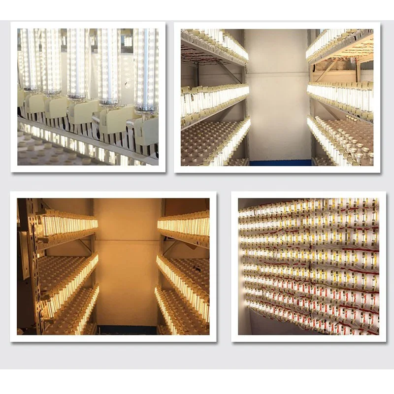 10 шт./лот затемнения Вт LED R7S лампа 118 мм 360 градусов угол луча мини замена металла