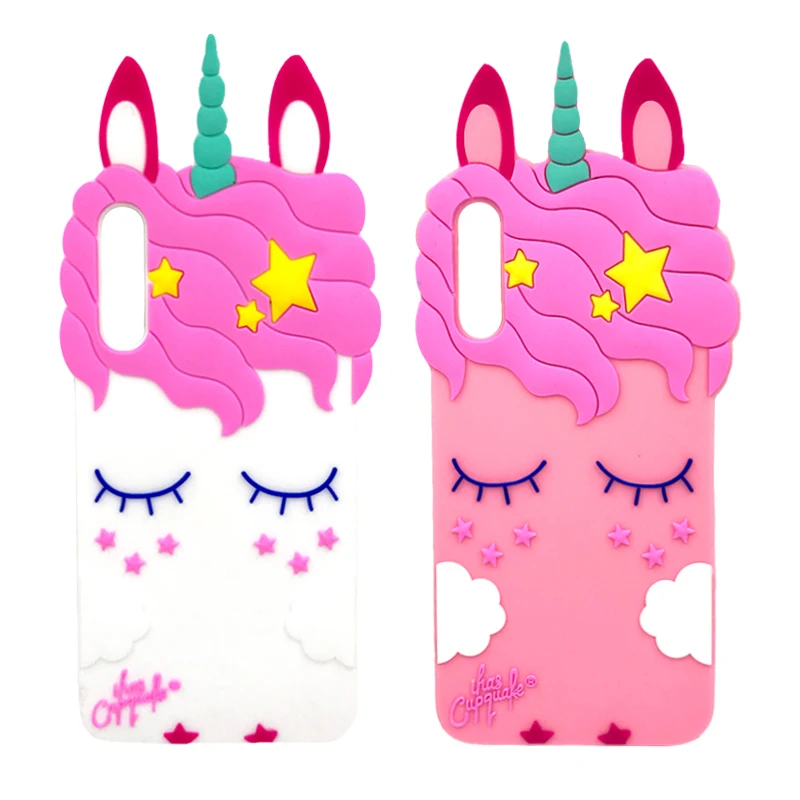 

Cute Unicorn Phone Case For Samsung Galaxy A50 J3 2017 J5 Pro J7 2016 J4 J4+ J6+ J6 Plus A7 2018 Grand Prime Cover Silicone 3D