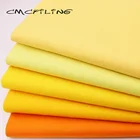 5 шт.лот, 45*55 см Лоскутная мягкая войлочная ткань для рукоделия, шитья кукол, полиэфирная ткань