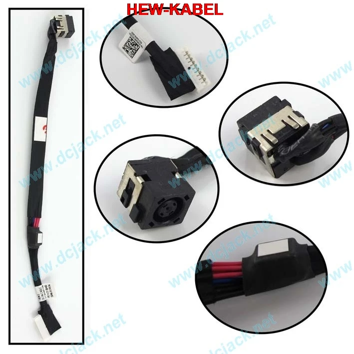 Новый DC JACK DW854 для Dell Alienware 15 R1 DC30100TN00 M15 M17 R2 17 ANW15 1421SLV|Компьютерные кабели и разъемы|