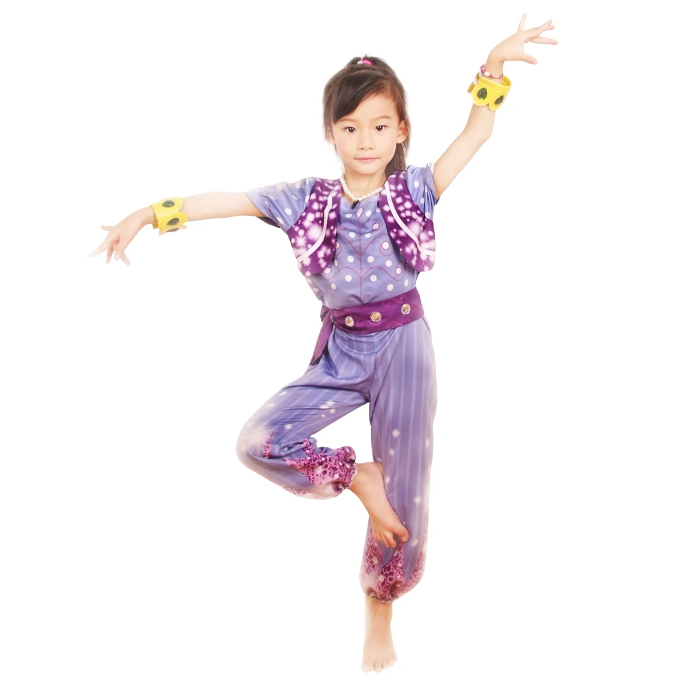 Shimmer and Shine в коробке платье до школы костюм Девушки Наряд Косплей Костюм|dress up|shimmer