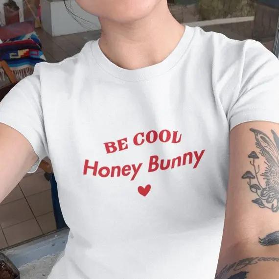 Sugarbaby/футболка с принтом медовый кролик Tumblr одежда для Рейв милая рубашка