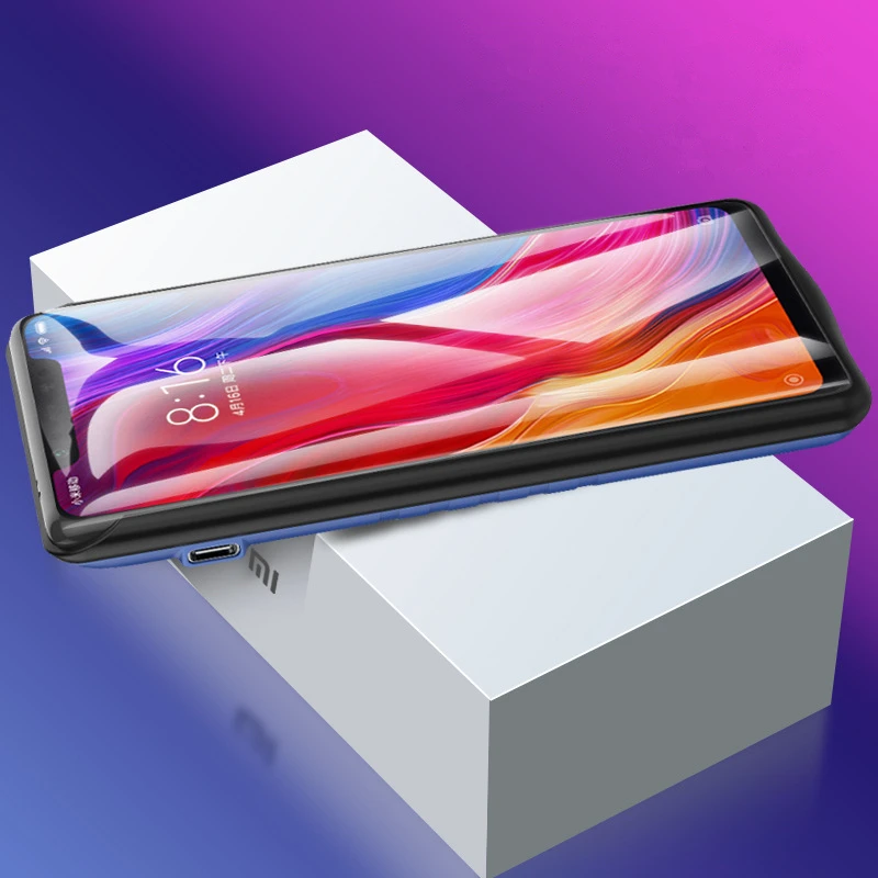 Портативное зарядное устройство NTSPACE 6800 мАч чехол для XIAOMI Mi 8 чехлы зарядки
