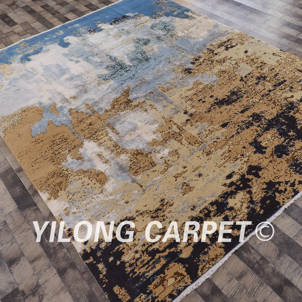 YILONG 8 3 &quotx 10&quot классический ковер из китайской шерсти шерстяной в стиле East WaterColor