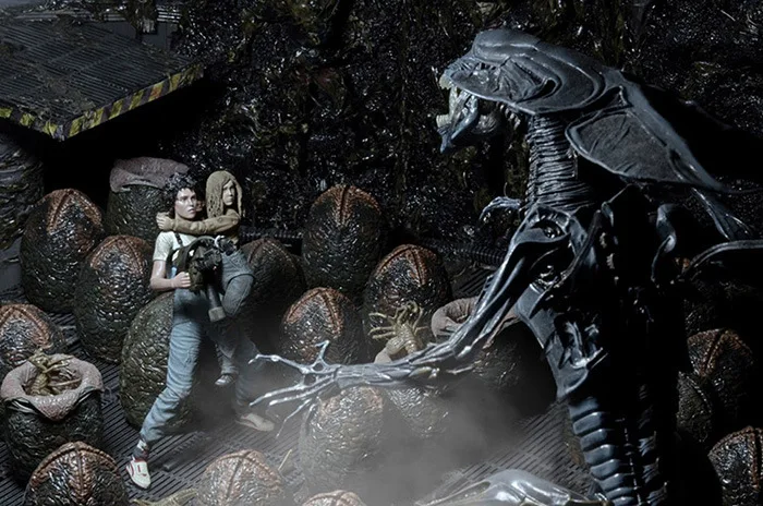 18 см ALIEN HYBRID METAL figuation #047 QUEEN ПВХ фигурка кукла Коллекционная модель игрушки |