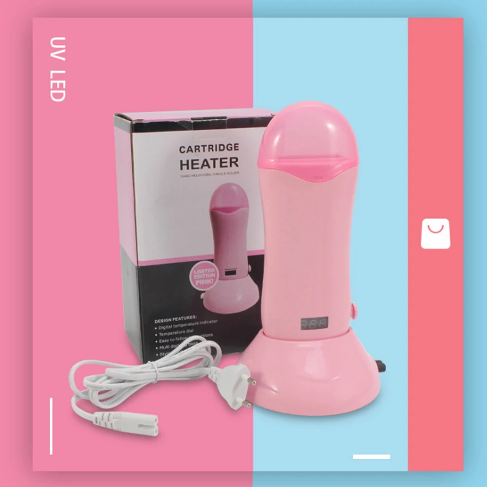 

Восковой нагреватель для удаления волос foyying, роликовый нагреватель воска с боковым окном