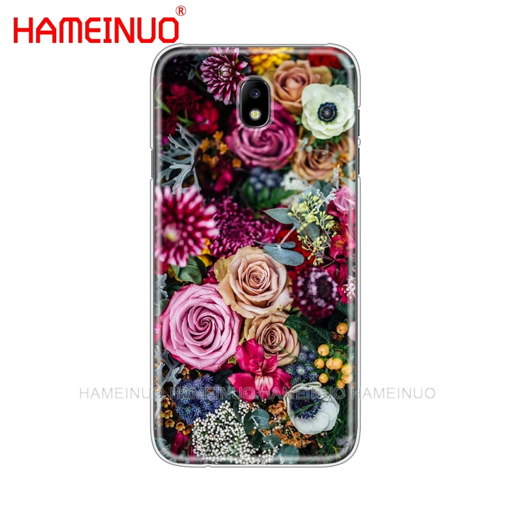 HAMEINUO красная бабочка на белой розы цветок чехол для телефона Samsung Galaxy J3 J5 J7 2017 J527