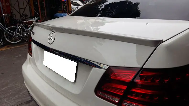 Спойлер из АБС пластика для Mercedes Benz W212 E320LE260LE300LE63 заднее крыло автомобиля спойлер