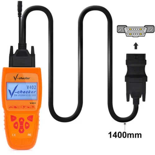 V-checker V402 VAG Audi volkpay Skoda Seat EOBD OBD2 | Инструменты