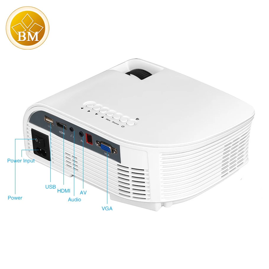 Thundeal RD805B МИНИ Проектор Proyector Бимер Обновляется RD805 3D Фильм поддержка HDMI VGA AV SD USB