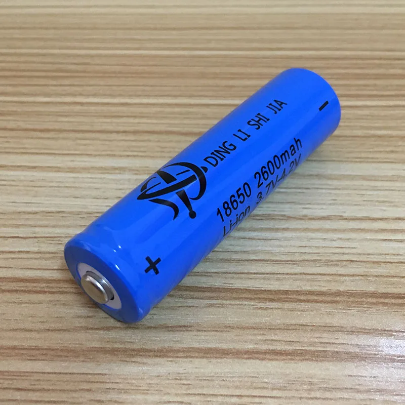 18650 Перезаряжаемые Батарея 3 7 v 2600 mah литий для 4 2 фонарик батареи небольшой