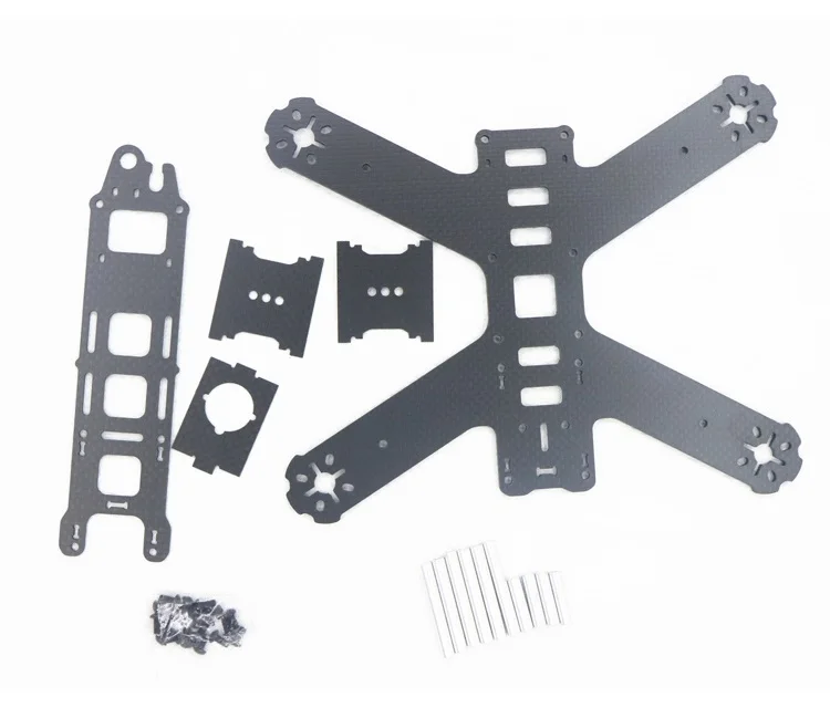 210 мм DIY Мини Дрон FPV кросс гоночный карбоновый каркас 4 рычаги RD210 QAV210 Квадрокоптер
