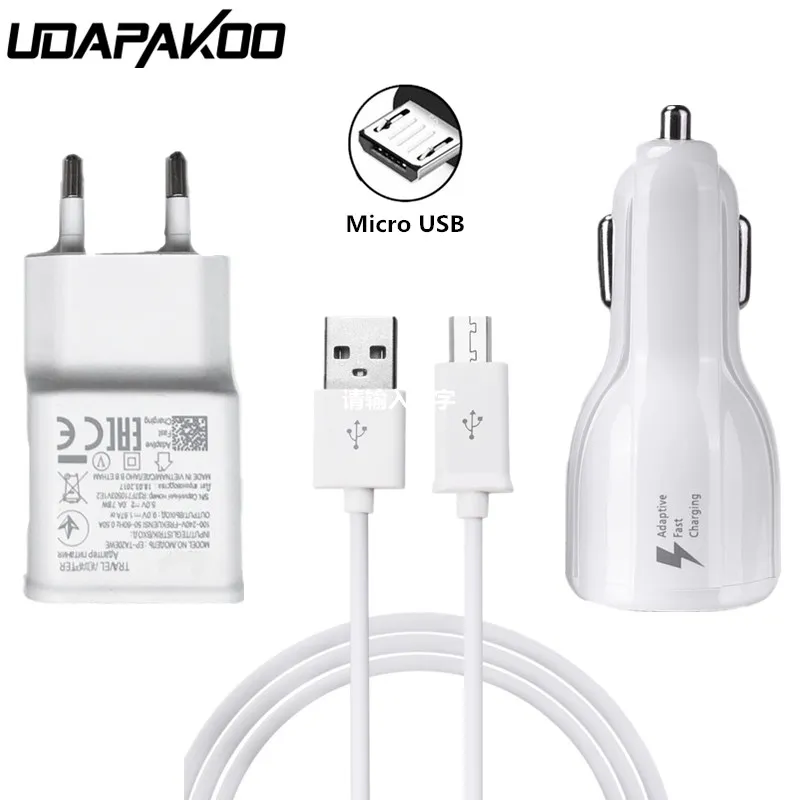 Зарядное устройство Micro USB 1 м или EU для Samsung Galaxy A3 A5 A7 A8 A9 J1 J2 J3 J5 J7 Neo 2015 2016 s7 edge