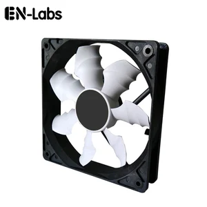 En-Labs, корпус подшипника 120 мм, вентилятор, Охлаждающий радиатор для ПК, 12 см, 3-контактный или 4-контактный вентилятор molex