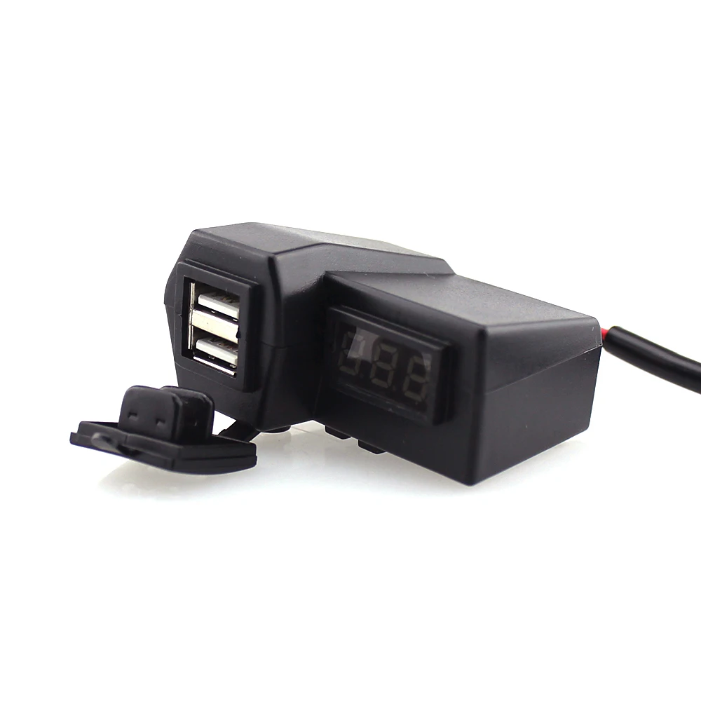 IZTOSS мотоцикл USB зарядное устройство со светодиодным цифровым дисплеем вольтметр