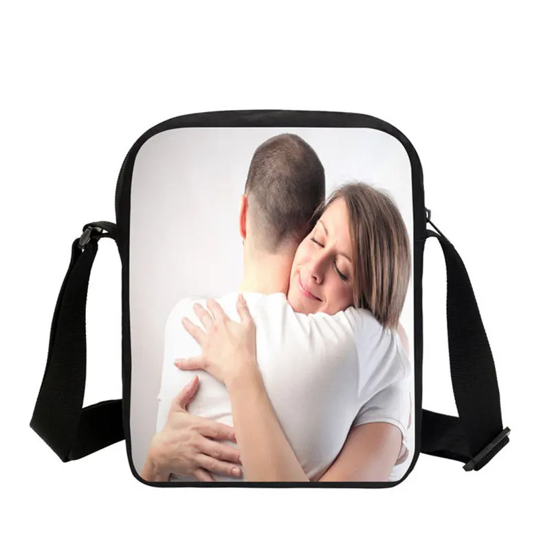 Hynes Eagle Custom Your Image Name Logo Messenger Bag Casual Crossbody Bags Portable Shoulder 3D Printing Handbags Present | Багаж и сумки
