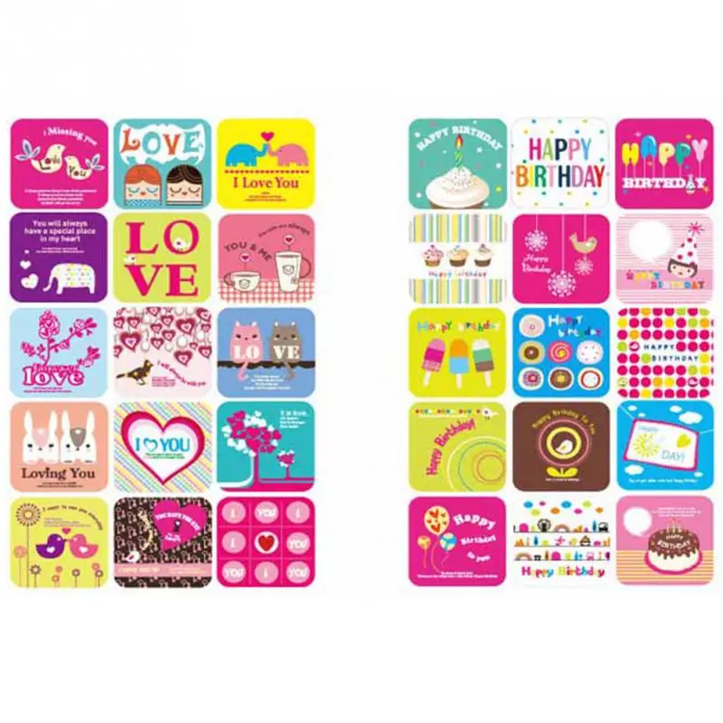 4Pcs/set Durable Cartoon Drink Coasters Square Cup Mat Coaster For Posavasos Fashin Cardboard Coaster High Quality Mug Mat