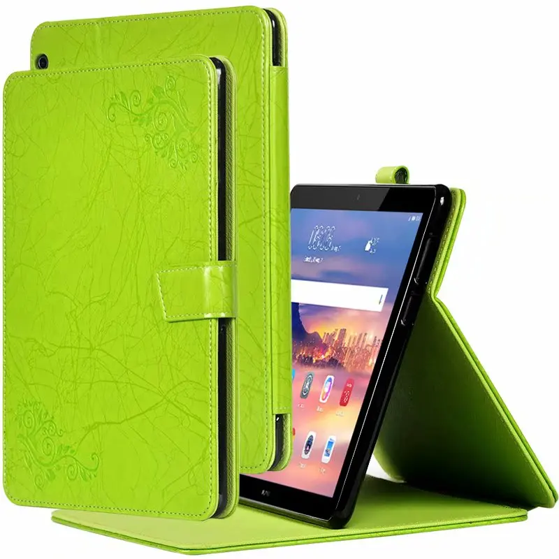 Чехол для Huawei MediaPad T5 10 кожаный чехол с цветочным принтом Mediapad 1 'ɺGS2-W09/L09/L03/W19