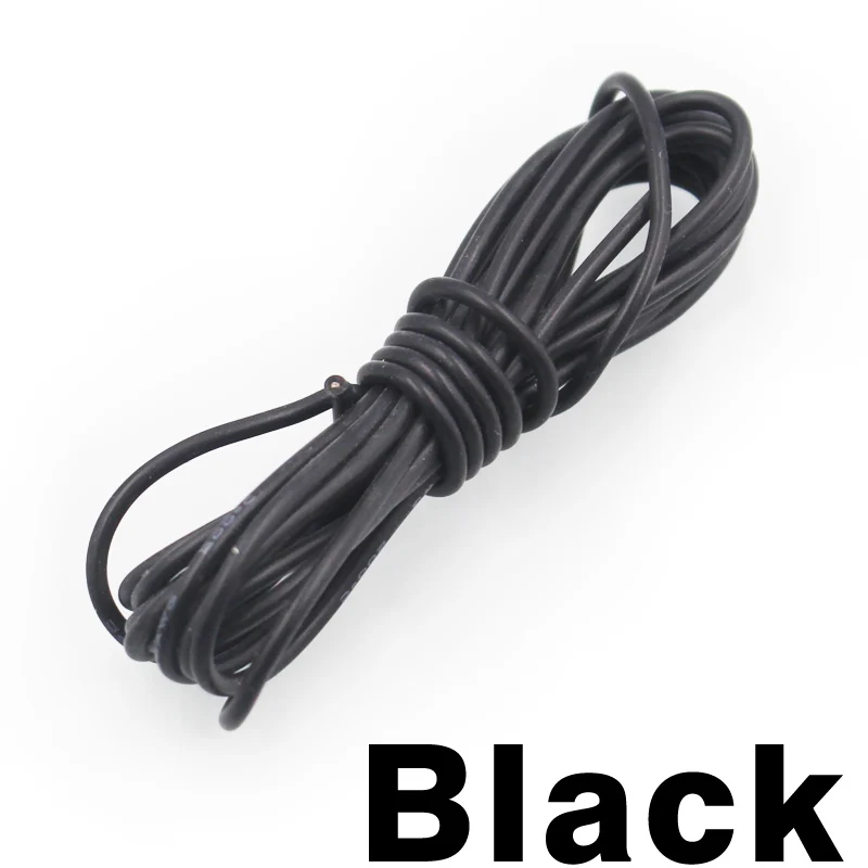 Гибкий силиконовый провод 5 м 16 4 фута 26 AWG кабель RC 26AWG 30/0.08TS наружный диаметр 1 мм