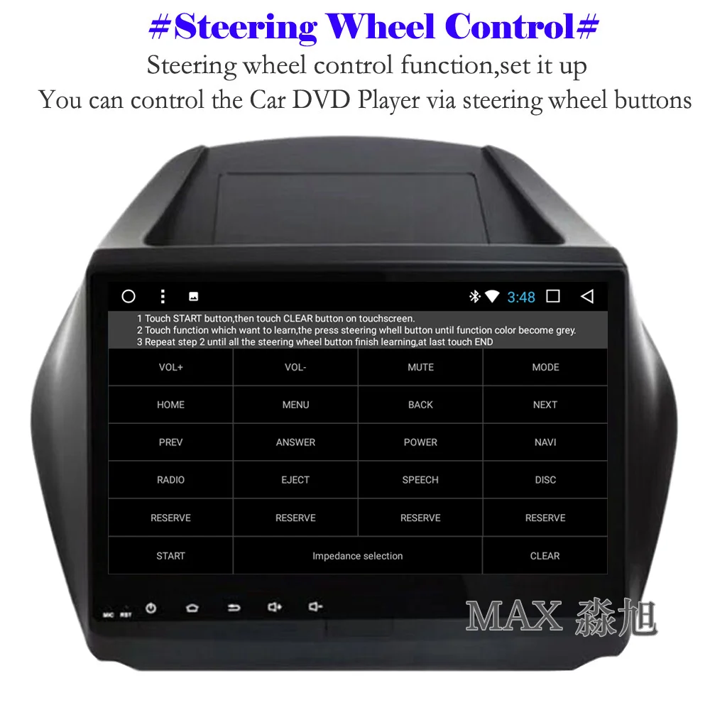 MAX 2G 32G Android 8.1.0 Автомобильный DVD плеер для Hyundai Tucson IX35 2009-2015 автомобильное радио RDS