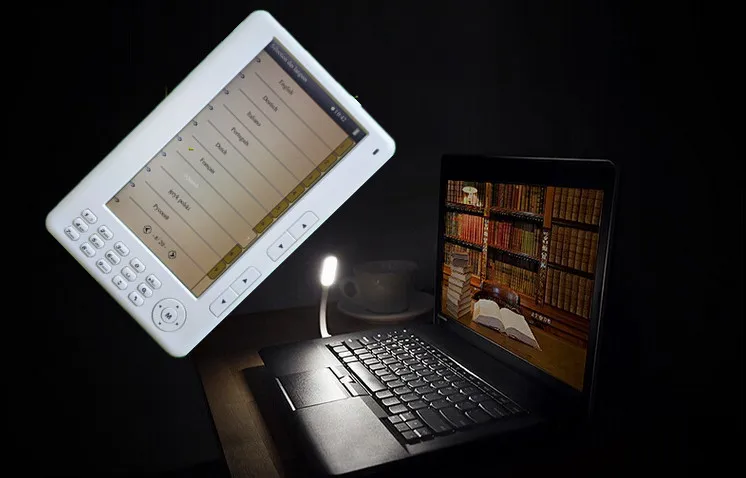 Qinkar 7 дюймовый экран для чтения электронных книг + Бесплатный подарок