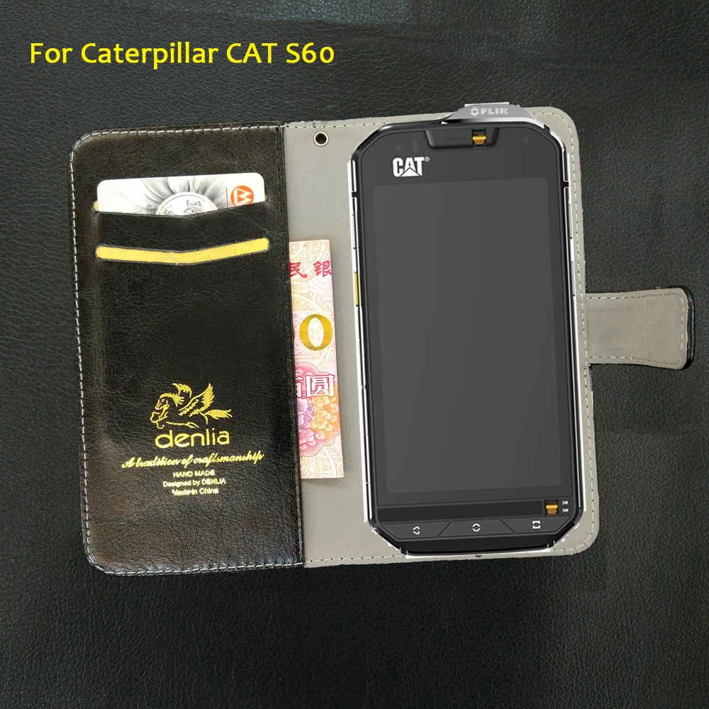 Топ New! Caterpillar Cat S60 чехол 5 цветов Флип ультра тонкий кожаный эксклюзивный для