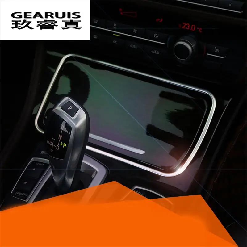 Декоративная рамка обшивка наклейка накладка из нержавеющей стали для BMW 5 серии