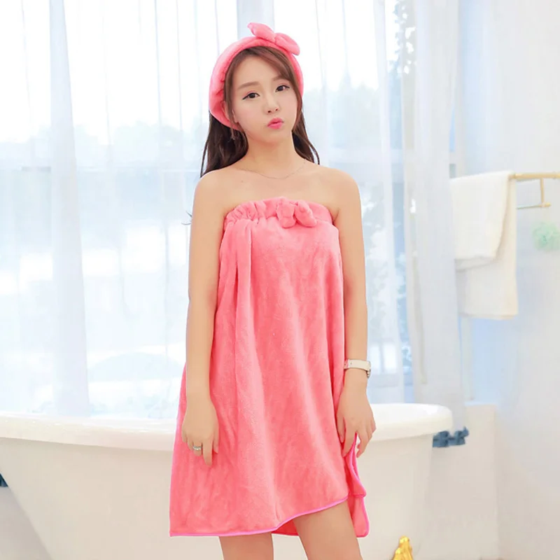 Новинка 2017 года модное милое банное полотенце с бантом для девушек спа банный