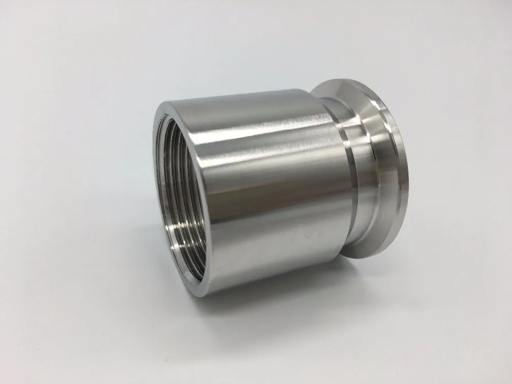 1-1/4 &quotBSP x 1 5&quot Tri Зажим 50 5 Ferrule O/D 304 Нержавеющая сталь санитарные трубы разъем для